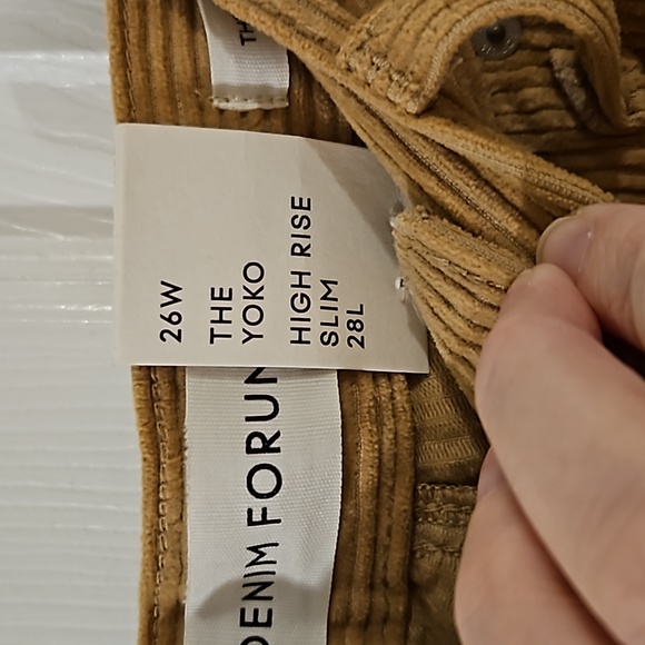 BNWT Denim forum corduroy pants - Picture 2 of 4